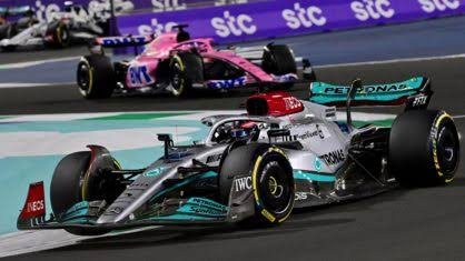 Lewis Hamilton Piloto da Mercedes na Disputa Mundial de 2022