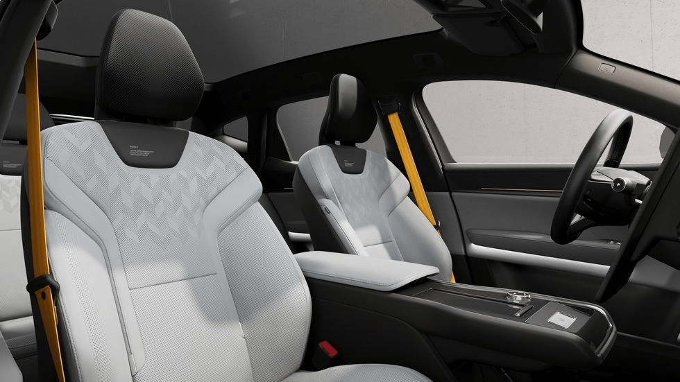 Polestar 3 Seat Labels proclamam as credenciais 'verdes'