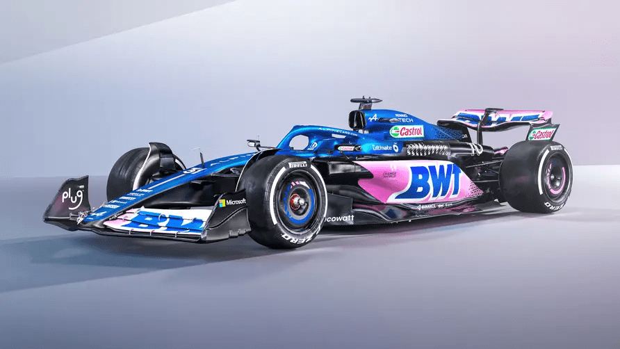 Novo Alpine A523 revela suas cores para F1