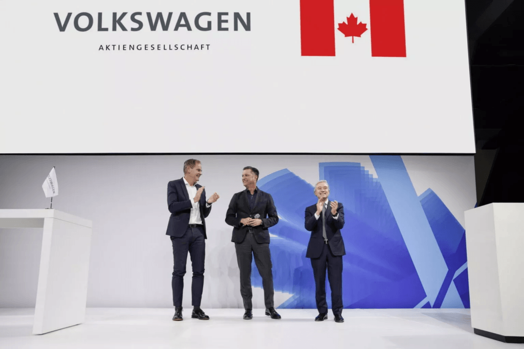 Volkswagen construirá fábrica de baterias no Canadá