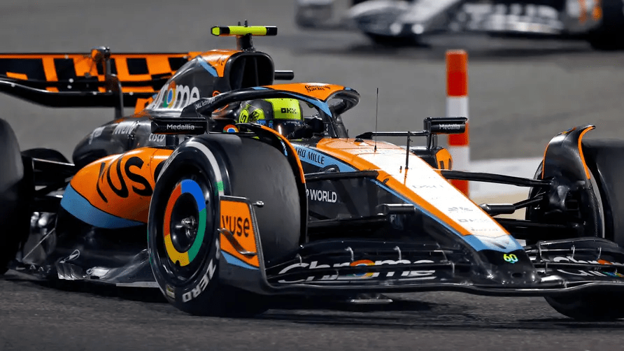 Lando Norris avalia dispara sobre condições da Aston