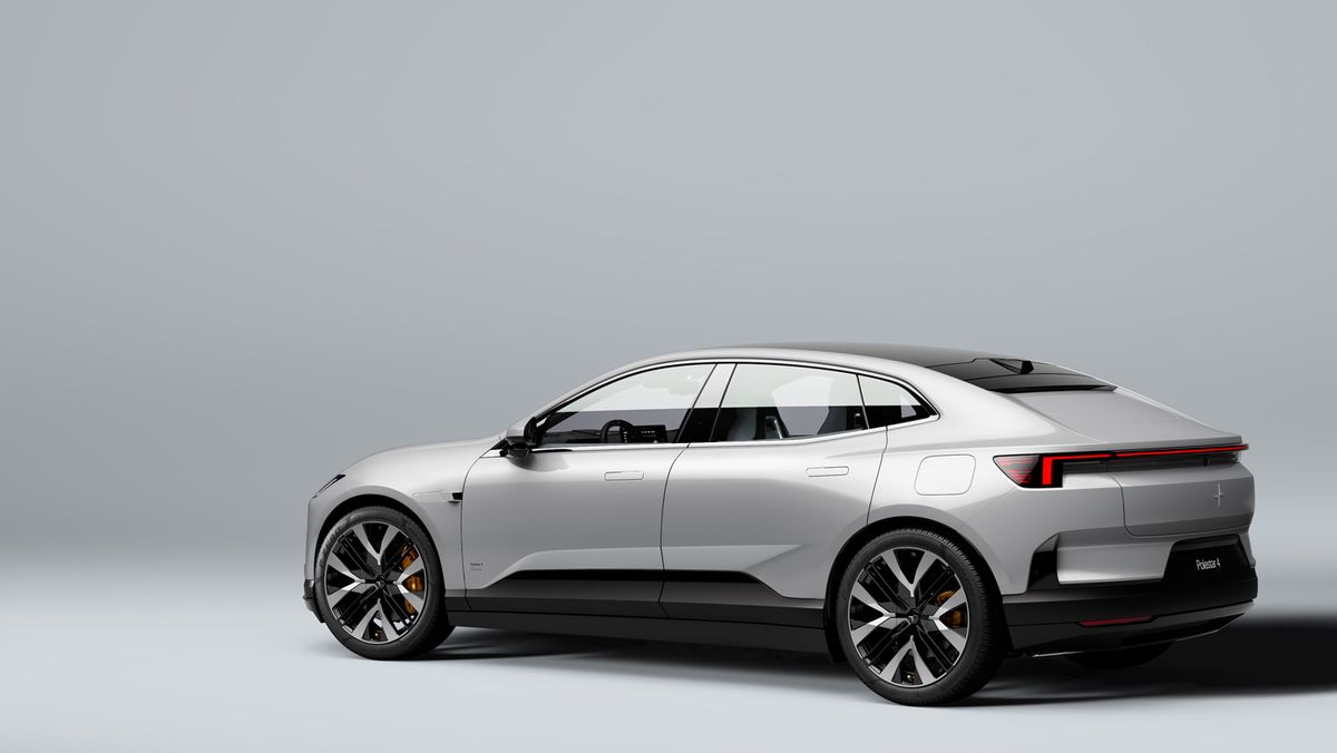 Polestar 4 é um SUV EV sem janela traseira