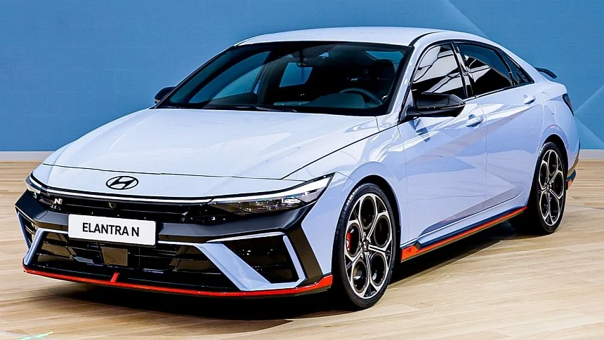 Hyundai Elantra N 2024 estreia como facelifting da China