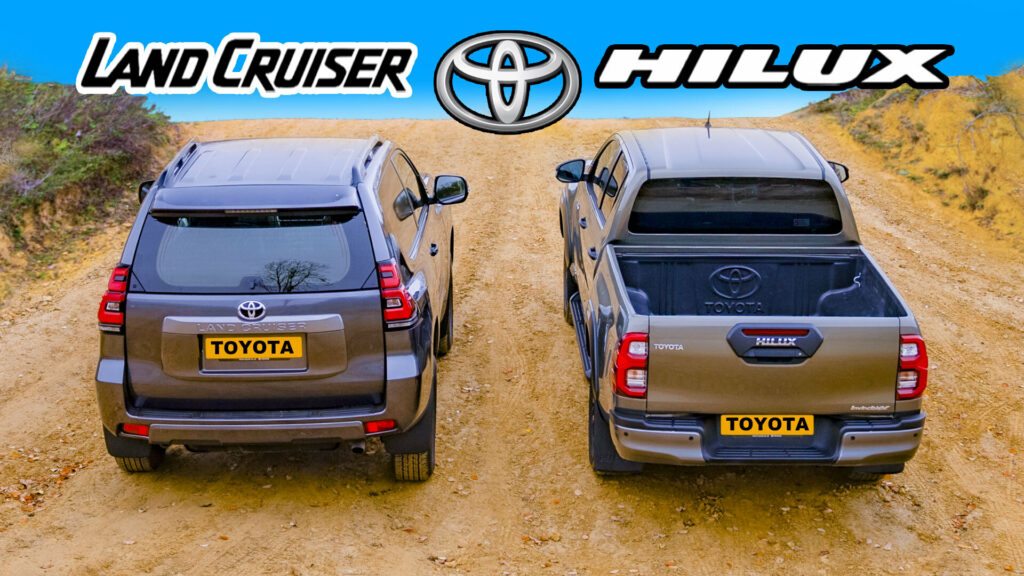 Toyota Land Cruisers e Hilux