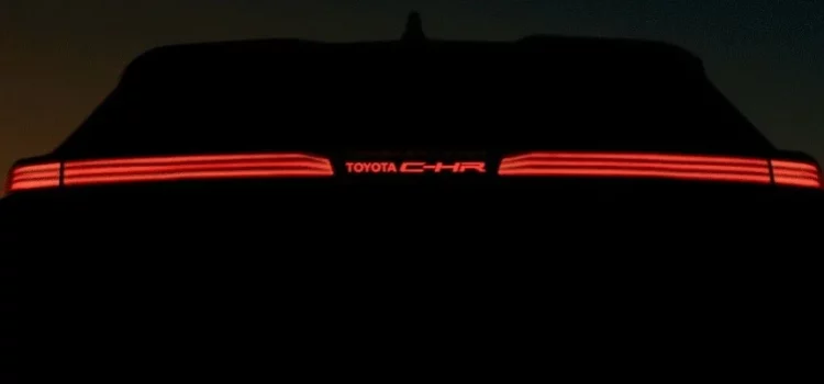 Novo Toyota C-HR 2024: Teaser oficial antes da revelação de 26 de junho