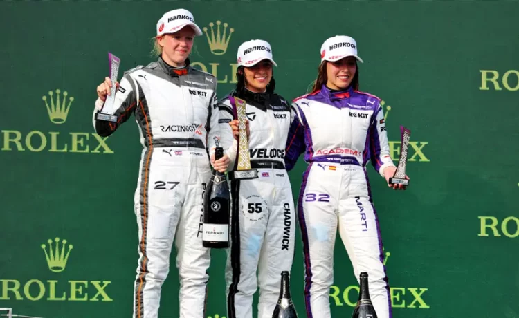 F1:“Não há razão” para as mulheres não poderem competir, diz estudo