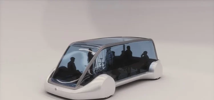 Protótipo de microônibus da Tesla aparece em vídeo